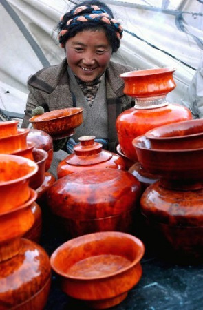 Tibet normal tea bowel